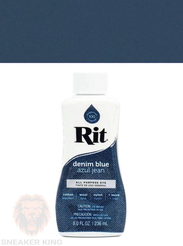 Барвник для натуральних тканин RIT All-Purpose Dye Denim Blue (джинсовий), 236 мл